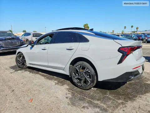 2025 Kia K5 Gt Line VIN KNAG64J70S5315691 фото 2