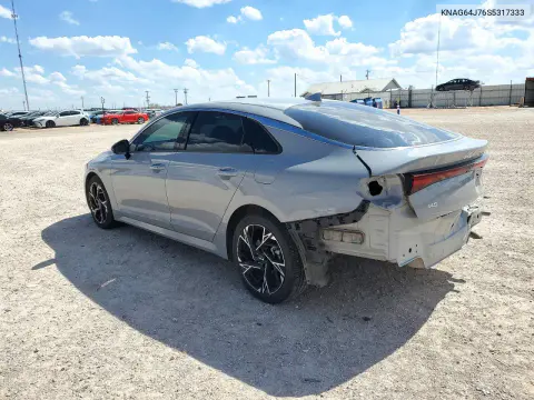 2025 Kia K5 Gt Line VIN KNAG64J76S5317333 фото 2