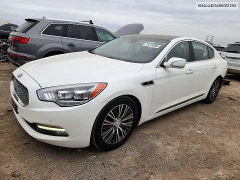 KNALU4D34G6031253 — 2016 Kia K900, Задняя часть, фото до ремонта