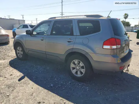 2009 Kia Borrego Lx VIN KNDJJ741695035753 фото 2