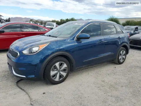 KNDCB3LC2J5139212 — 2018 Kia NIRO, Передняя часть, фото до ремонта