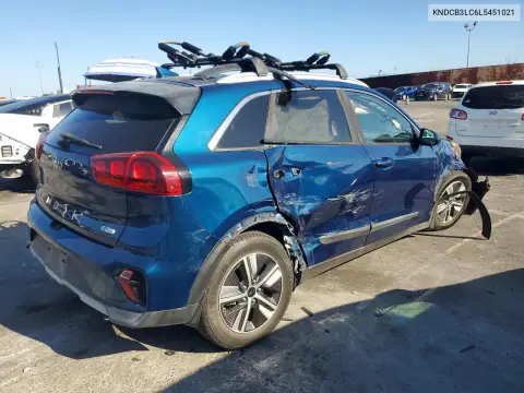 KNDCB3LC6L5451021 — 2020 Kia NIRO, фото 3 с аукциона Copart, Передняя часть
