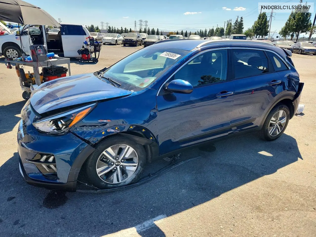 2020 Kia Niro Lxs VIN KNDCB3LC1L5382867 фото 1