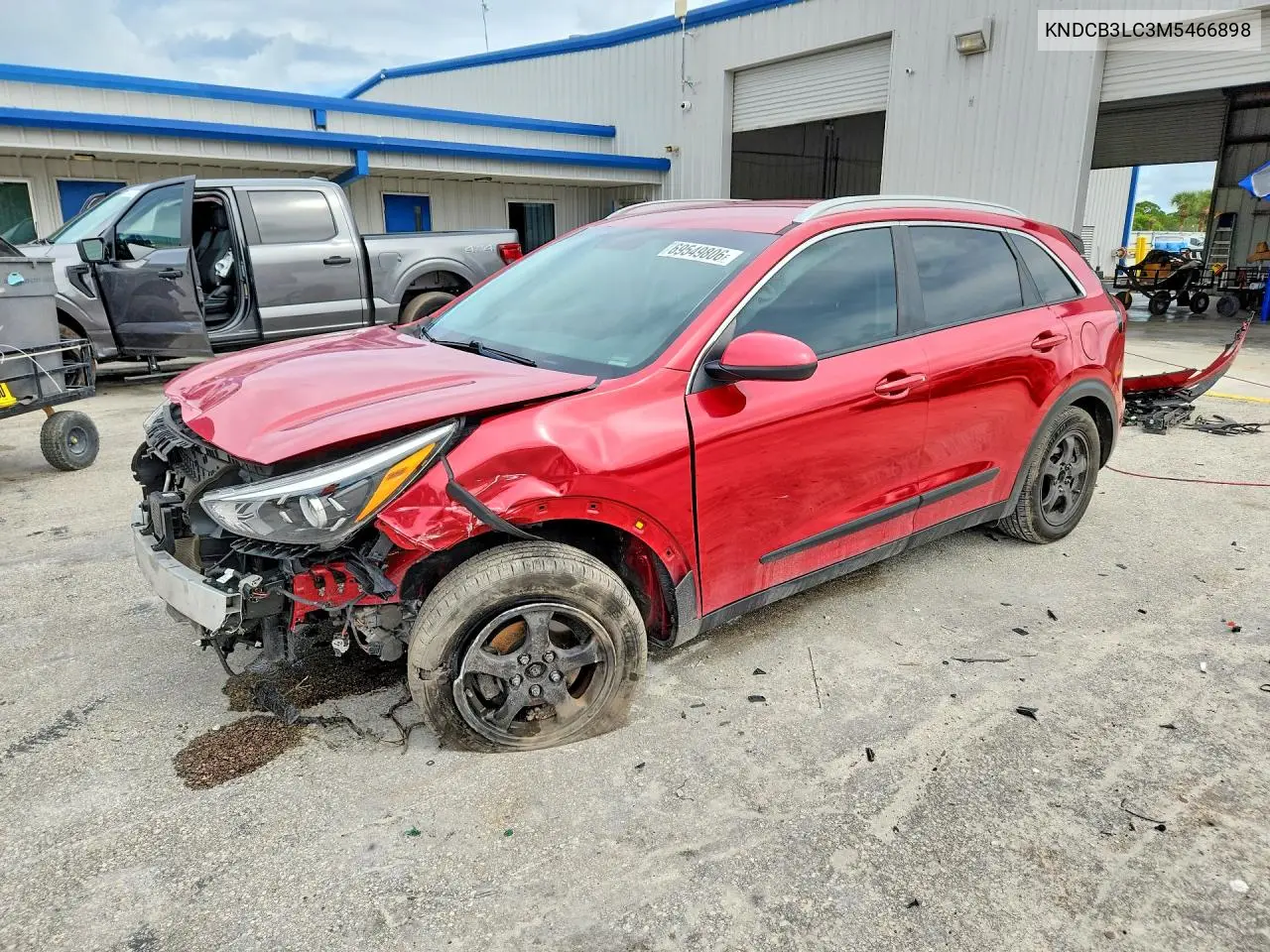 2021 Kia Niro Lx VIN KNDCB3LC3M5466898 фото 1