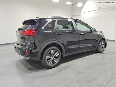 KNDCB3LCXN5540206 — 2022 Kia NIRO, фото 3 с аукциона Copart 15.10.2026, Передняя часть
