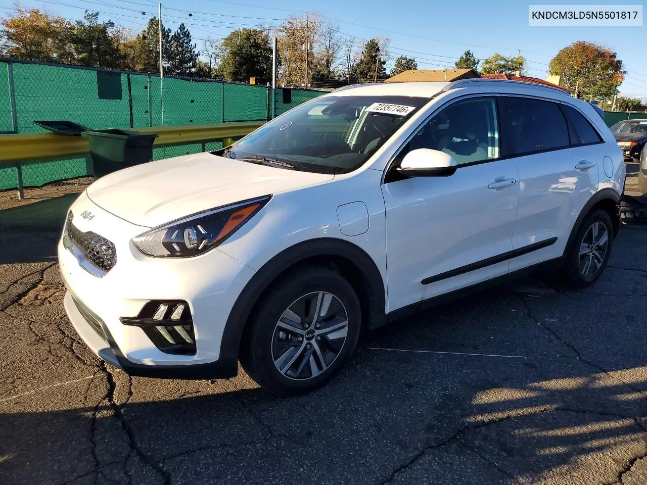 2022 Kia Niro Lxs VIN KNDCM3LD5N5501817 фото 1