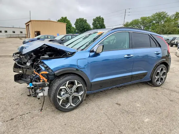 KNDCR3LF9P5109963 — 2023 Kia NIRO, Передняя часть (Front End), фото до ремонта