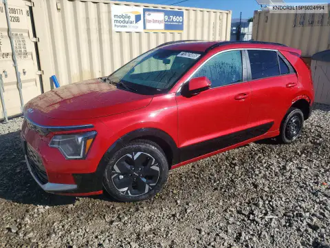 KNDCR3L15P5024994 — 2023 Kia NIRO, Механические повреждения, фото до ремонта