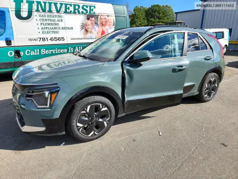 KNDCR3L13R5111652 — 2024 Kia NIRO, Передняя часть, фото до ремонта