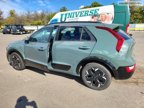 KNDCR3L13R5111652 — 2024 Kia NIRO, фото 2 с аукциона Copart 19.10.2026, Передняя часть