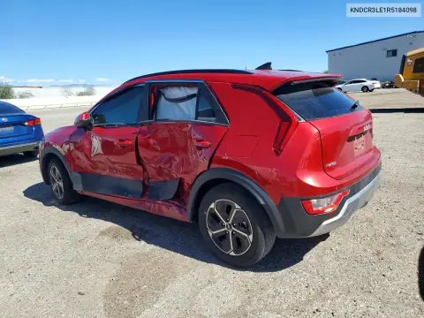 KNDCR3LE1R5184098 — 2024 Kia NIRO, фото 2 с аукциона Copart, Сторона