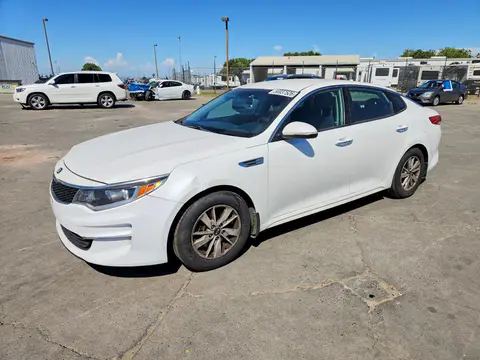 KNAGT4L38G5077163 — 2016 Kia Optima LX, Передняя часть (Front End), фото до ремонта