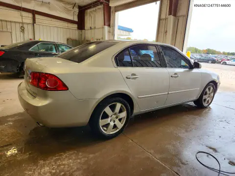 2007 Kia Optima Lx VIN KNAGE124775144600 фото 3