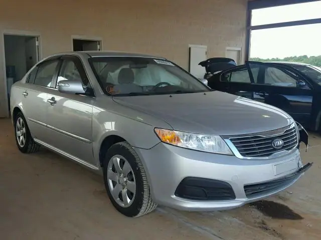 KNAGE228795318855 — 2009 Kia Optima, Боковая часть (Side), фото до ремонта