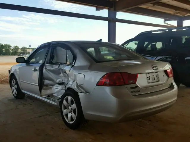 KNAGE228795318855 — 2009 Kia Optima, фото 3 с аукциона Copart 10.10.2018, Боковая часть