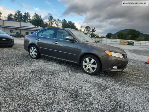 2009 Kia Optima Lx VIN KNAGE228095360445 фото 4
