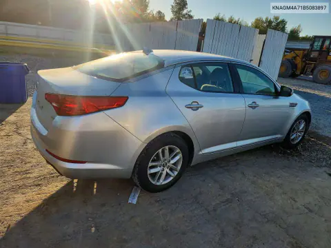 2011 Kia Optima Lx VIN KNAGM4A71B5083897 фото 3