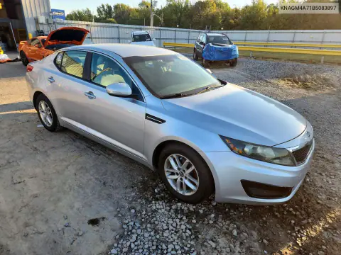2011 Kia Optima Lx VIN KNAGM4A71B5083897 фото 4