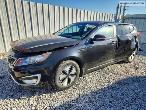 KNAGM4AD4B5000551 — 2011 Kia Optima, Сторона, фото до ремонта