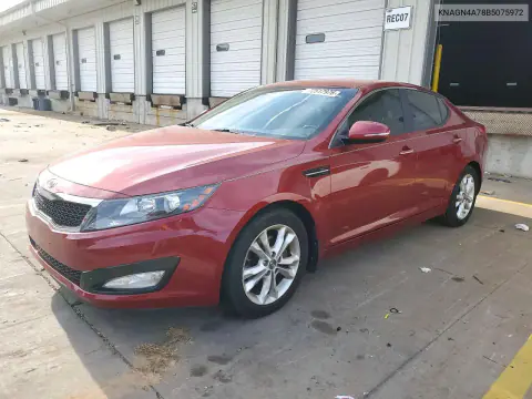 KNAGN4A78B5075972 — 2011 Kia Optima, Естественный износ, фото до ремонта