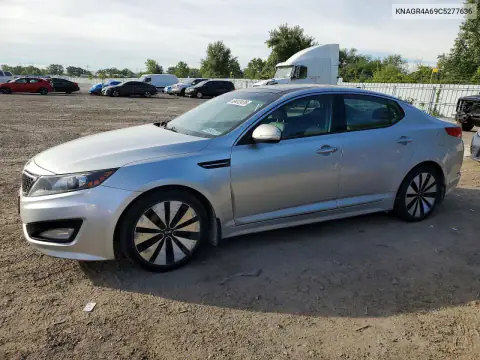KNAGR4A69C5277636 — 2012 Kia Optima, Пожар, фото до ремонта