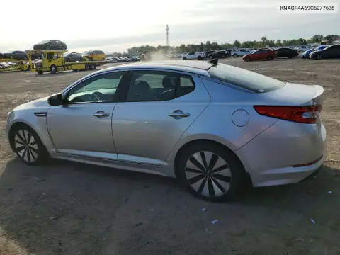 KNAGR4A69C5277636 — 2012 Kia Optima, фото 2 с аукциона Copart, Пожар