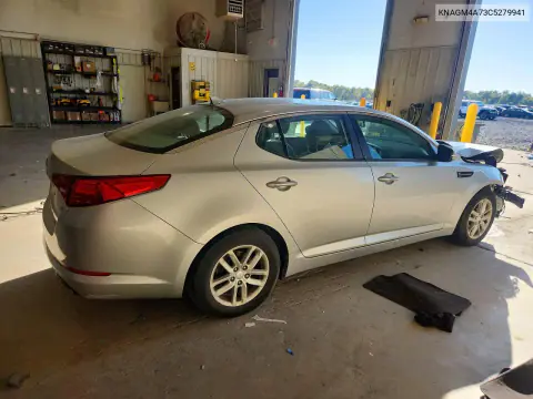 2012 Kia Optima Lx VIN KNAGM4A73C5279941 фото 3