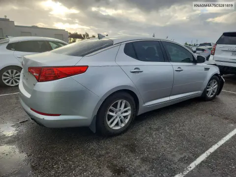 2012 Kia Optima Lx VIN KNAGM4A75C5281819 фото 3