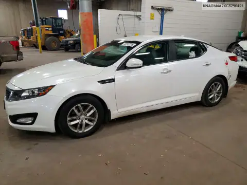 KNAGM4A7XC5290421 — 2012 Kia Optima, Механические повреждения, фото до ремонта