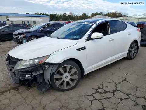 5XXGR4A62CG087028 — 2012 Kia Optima, Передняя часть, фото до ремонта