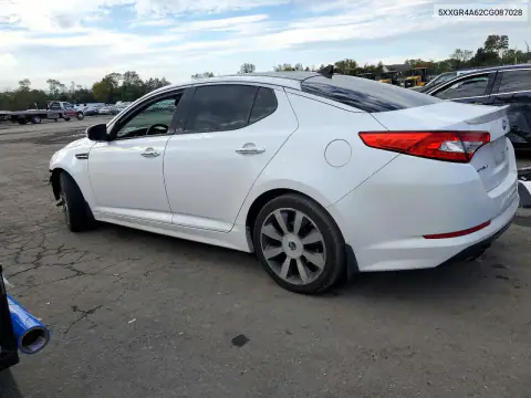 5XXGR4A62CG087028 — 2012 Kia Optima, фото 2 с аукциона Copart, Передняя часть