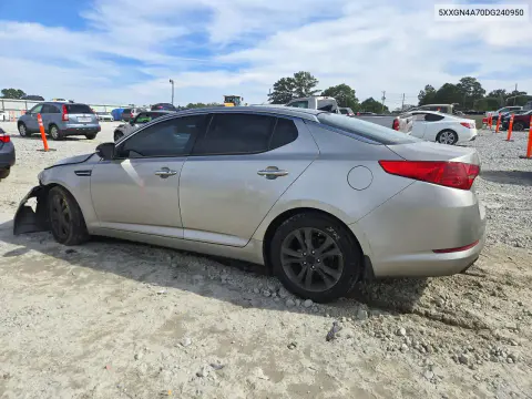 2013 Kia Optima Ex VIN 5XXGN4A70DG240950 фото 2