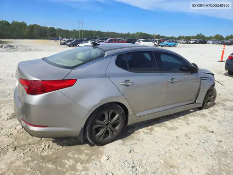 2013 Kia Optima Ex VIN 5XXGN4A70DG240950 фото 3