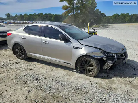 2013 Kia Optima Ex VIN 5XXGN4A70DG240950 фото 4