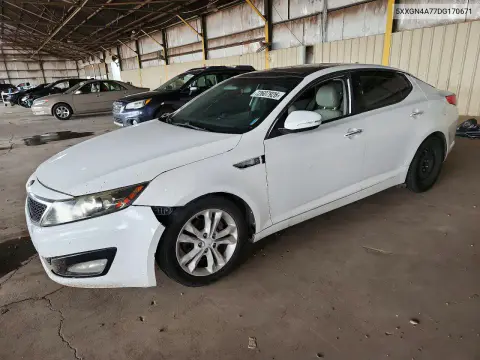 5XXGN4A77DG170671 — 2013 Kia Optima, Мелкие вмятины и царапины, фото до ремонта