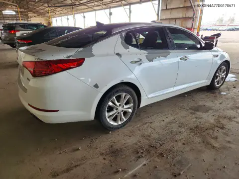 2013 Kia Optima Ex VIN 5XXGN4A77DG170671 фото 3