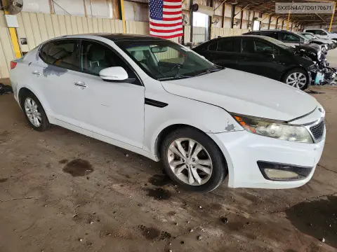 2013 Kia Optima Ex VIN 5XXGN4A77DG170671 фото 4