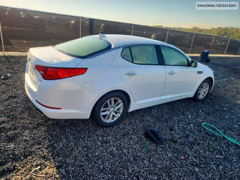 2013 Kia Optima Lx VIN KNAGM4A74D5418301 фото 3