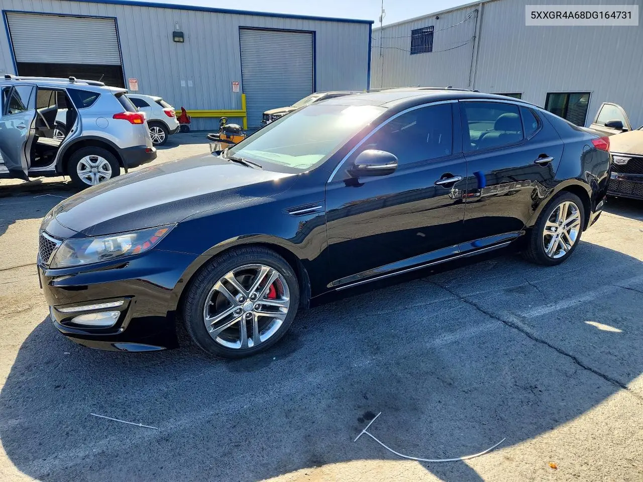 2013 Kia Optima Sx VIN 5XXGR4A68DG164731 фото 1