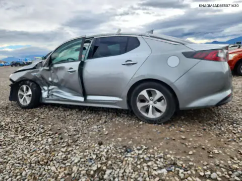 2014 Kia Optima Hybrid VIN KNAGM4AD8E5071630 фото 2