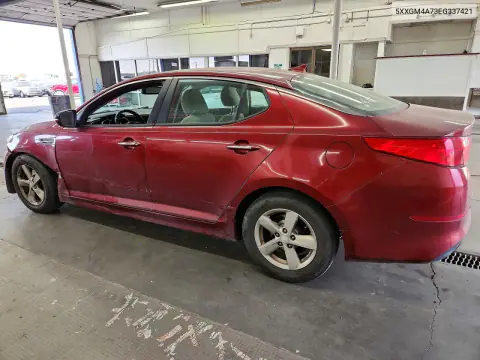 2014 Kia Optima Lx VIN 5XXGM4A73EG337421 фото 2