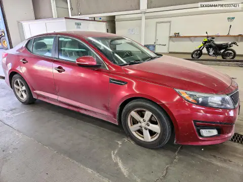 2014 Kia Optima Lx VIN 5XXGM4A73EG337421 фото 4