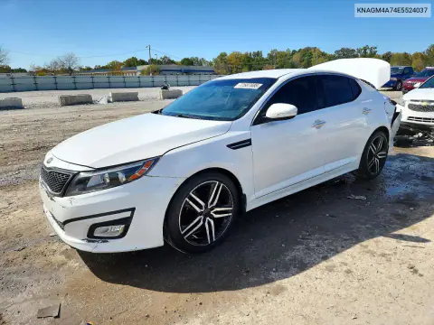 KNAGM4A74E5524037 — 2014 Kia Optima, Град, фото до ремонта