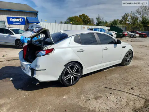 2014 Kia Optima Lx VIN KNAGM4A74E5524037 фото 3