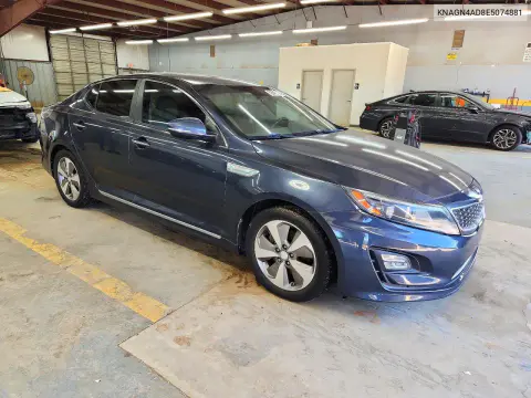 2014 Kia Optima Hybrid VIN KNAGN4AD8E5074881 фото 4