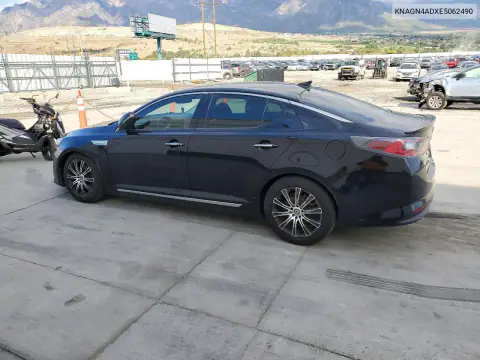 KNAGN4ADXE5062490 — 2014 Kia Optima, фото 2 с аукциона Copart, Механические повреждения