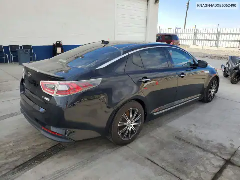 KNAGN4ADXE5062490 — 2014 Kia Optima, фото 3 с аукциона Copart, Механические повреждения