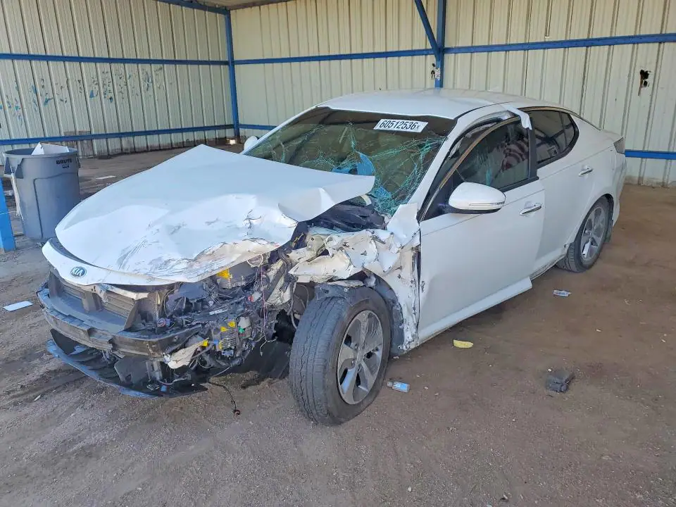 KNAGM4AD1F5078341 Kia Optima 2015 — повреждение Передняя часть, фото до ремонта