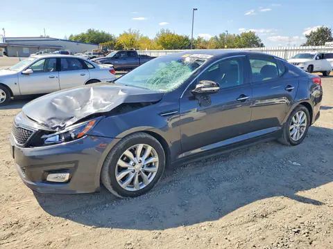 5XXGN4A71FG511324 — 2015 Kia Optima, Передняя часть (Front End), фото до ремонта