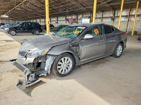 5XXGN4A79FG413674 — 2015 Kia Optima, Передняя часть (Front End), фото до ремонта